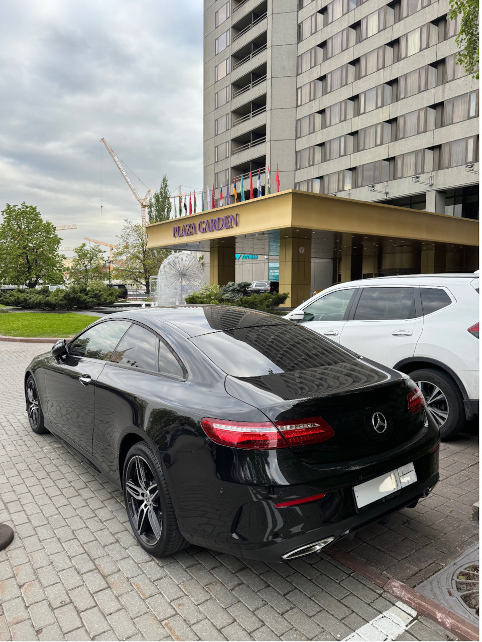 Лечим молдинги! — Mercedes-Benz E-Class Coupe (C238), 2 л, 2018 года ...