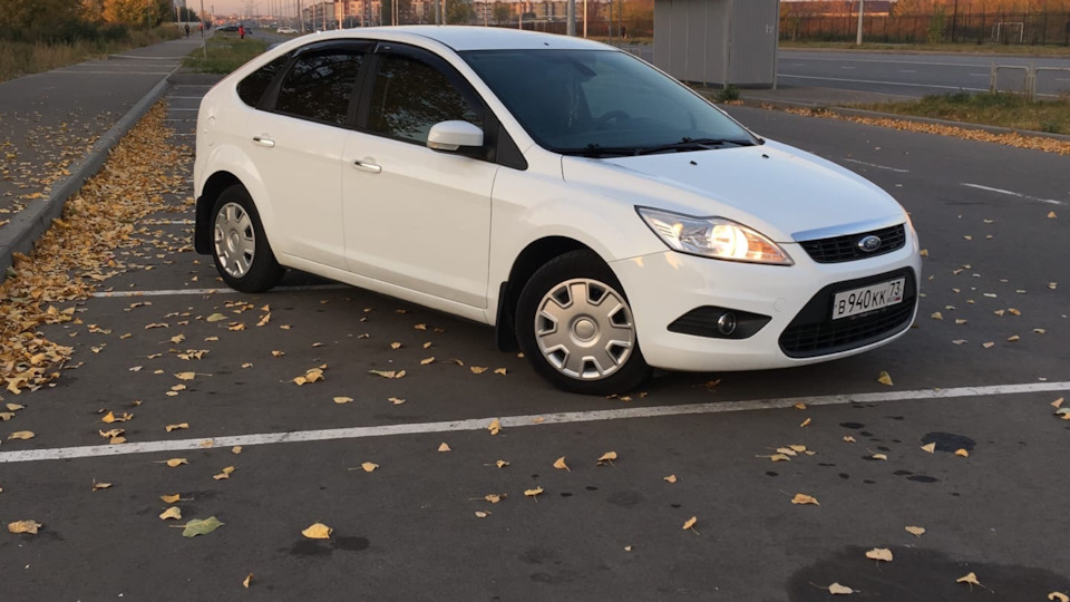 Примерзли тормоза — Ford Focus Hatchback II, 1,6 л, 2008 года ...