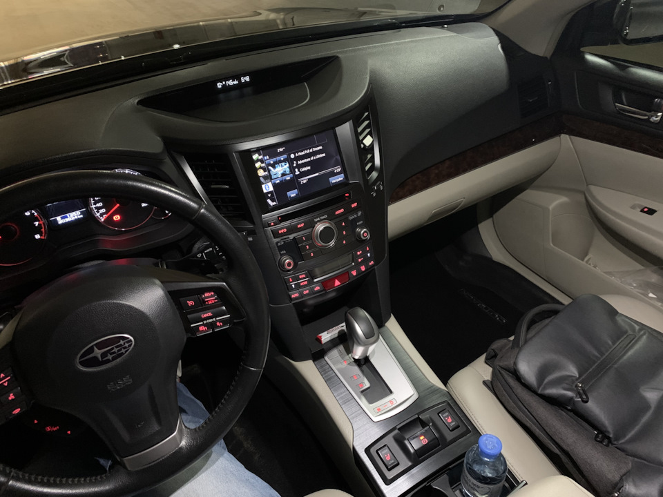 Работы по свету: передний и задний плафоны — Subaru Outback (BR), 3,6 л ...