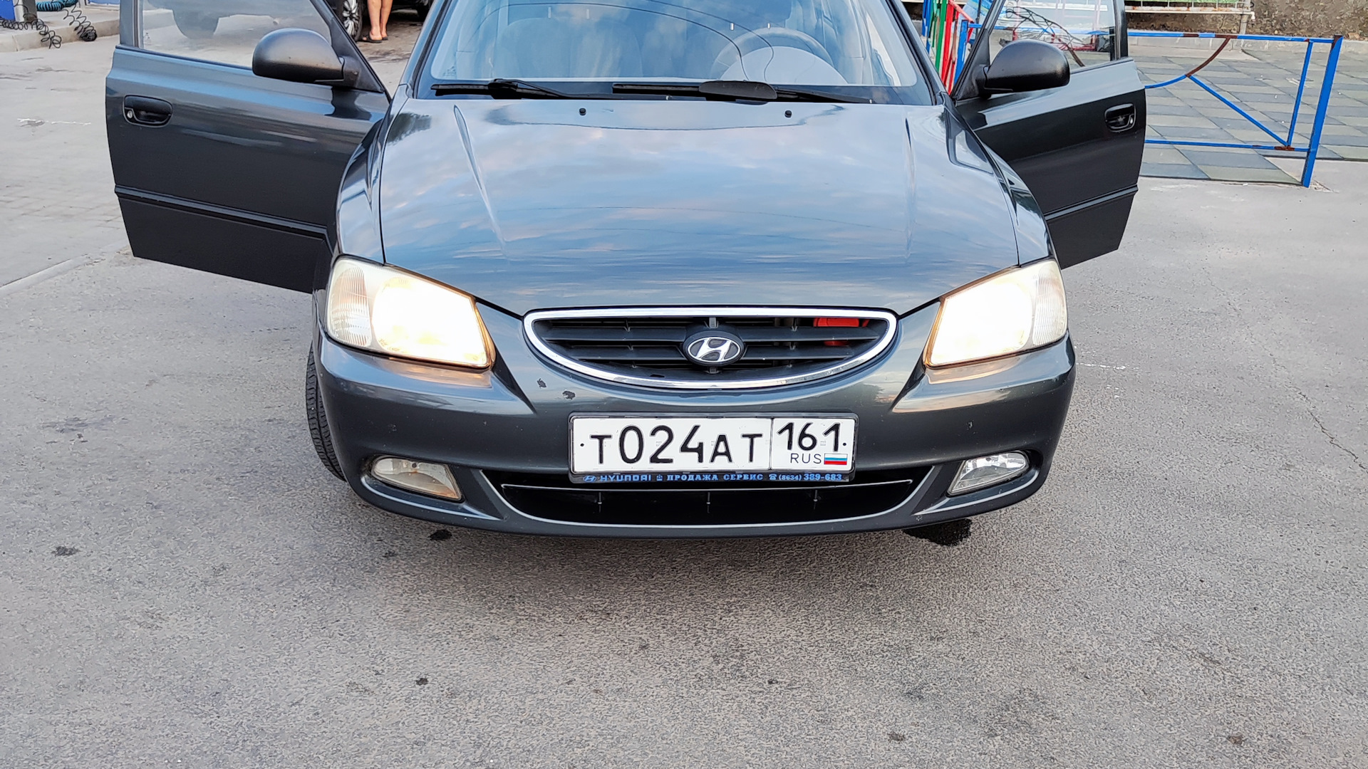 Hyundai Accent (2G) 1.5 бензиновый 2008 | машина жены) на DRIVE2