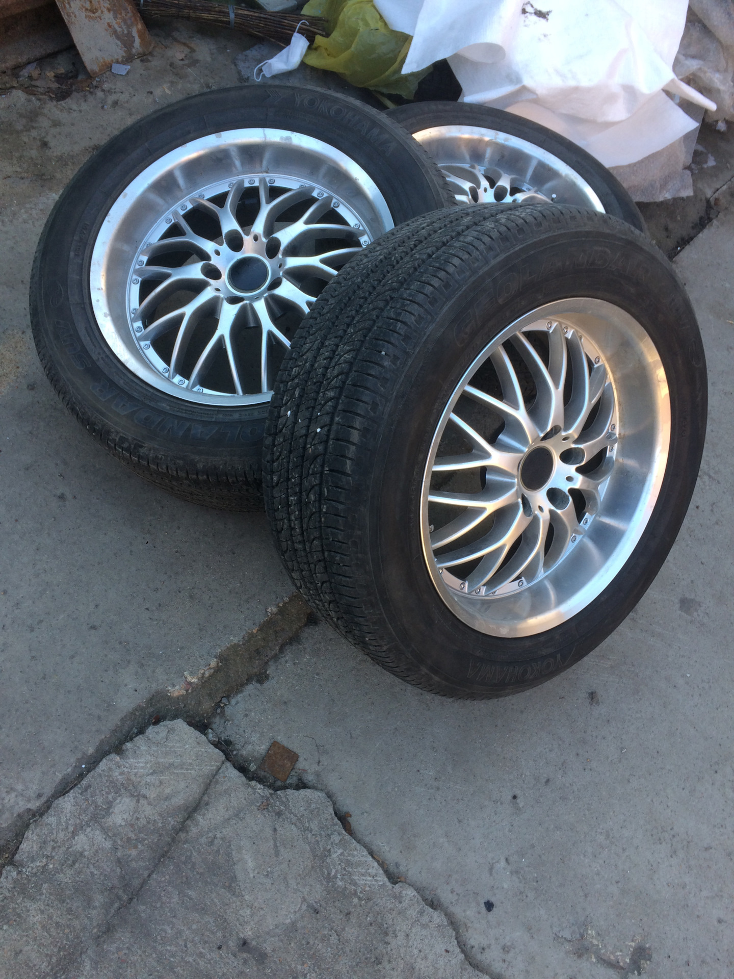 Утренний домашний шиномонтаж. — Toyota RAV4 (III), 2,4 л, 2010 года ...