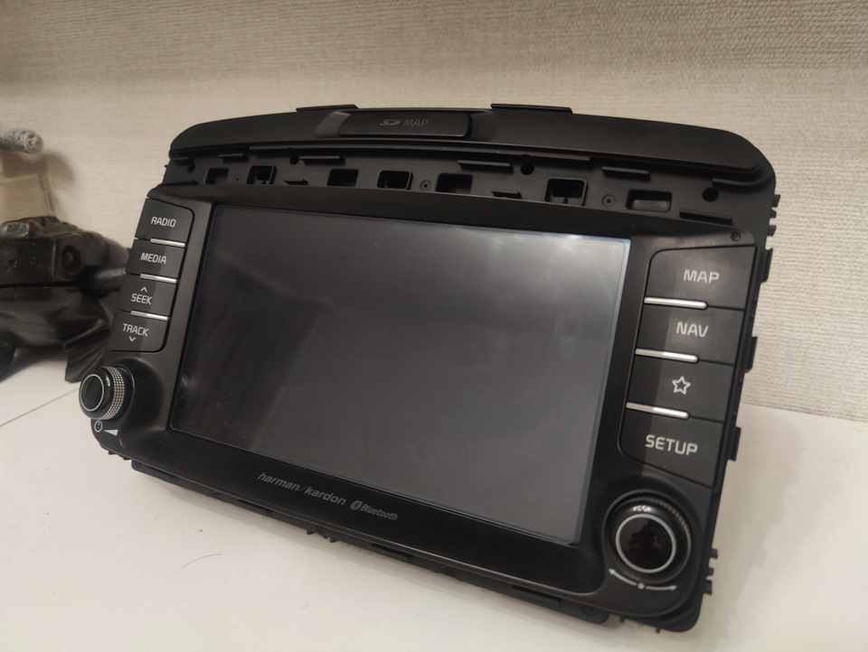 А если поставить магнитолу европейку на корейку! — KIA Sorento (3G), 2 ...