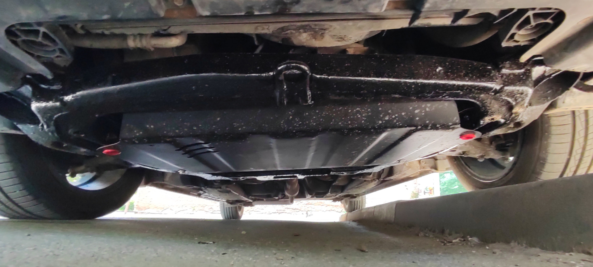 Замена защиты картера ч.1 — KIA Cerato (2G), 1,6 л, 2010 года | визит ...