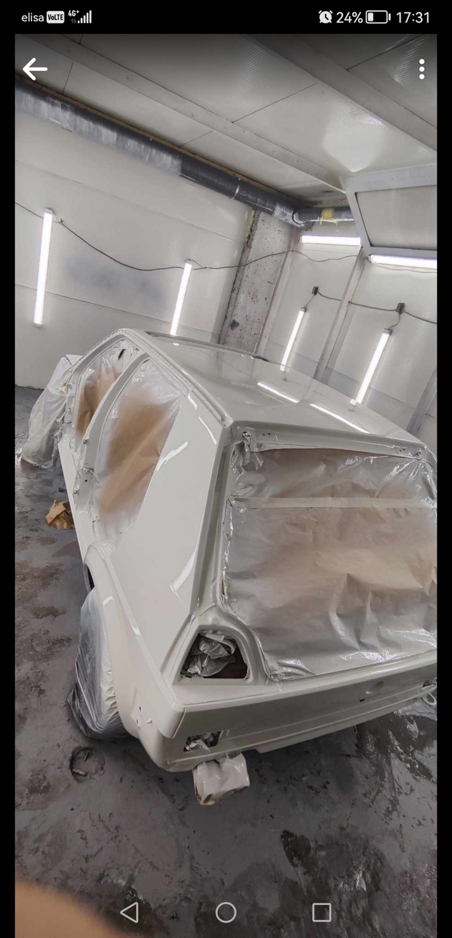 Покраска вторая, удачная — Volkswagen Golf Mk2, 1,6 л, 1991 года ...