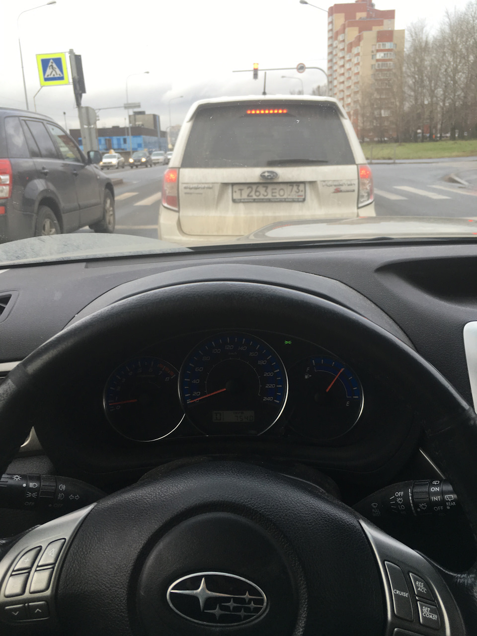 Москва — Питер — Москва. Встал на платной трассе без связи — Subaru  Forester (SH), 2,5 л, 2008 года | путешествие | DRIVE2