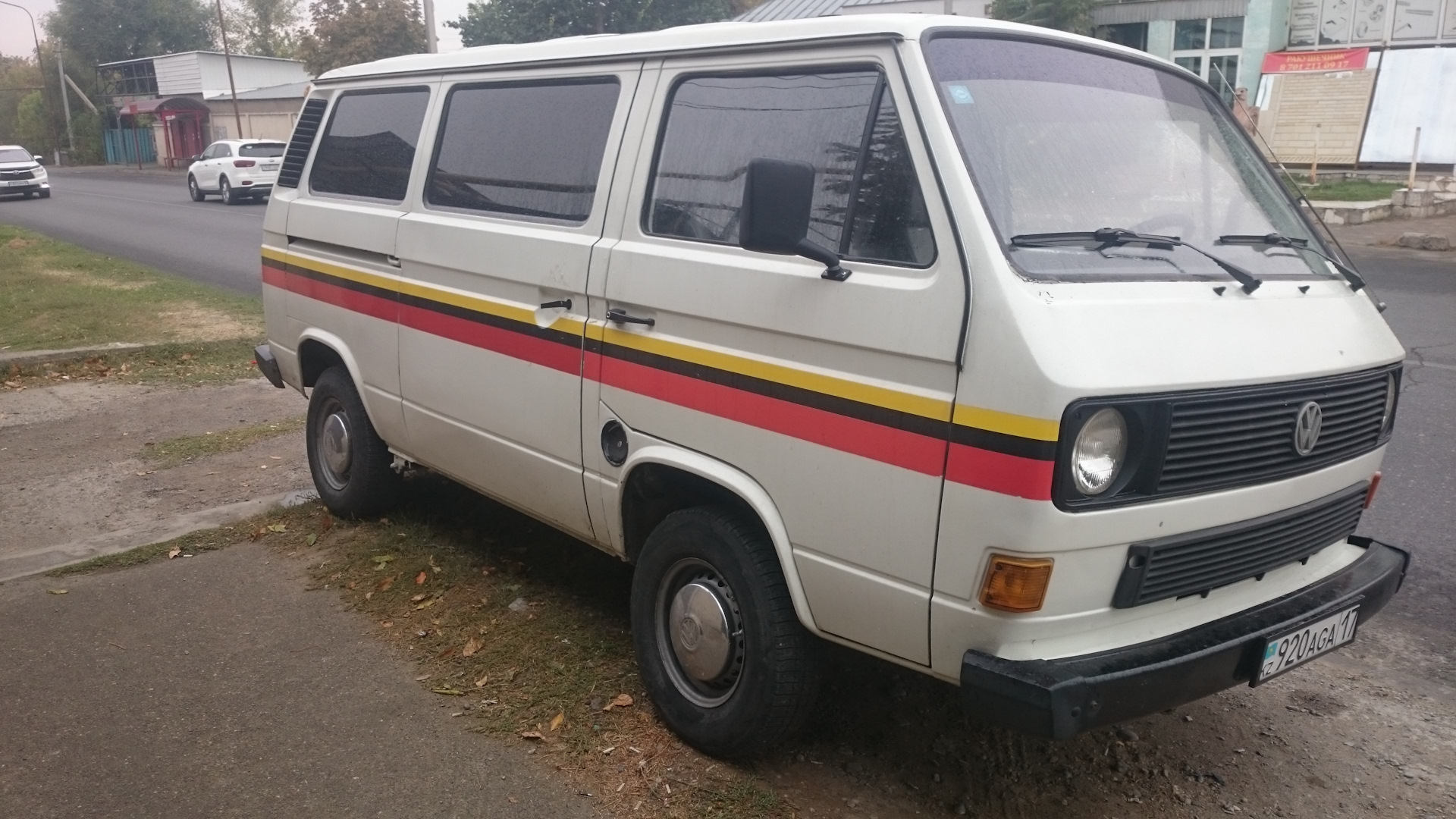 Volkswagen Transporter T3 1.6 бензиновый 1990 | <Три полоски> на DRIVE2