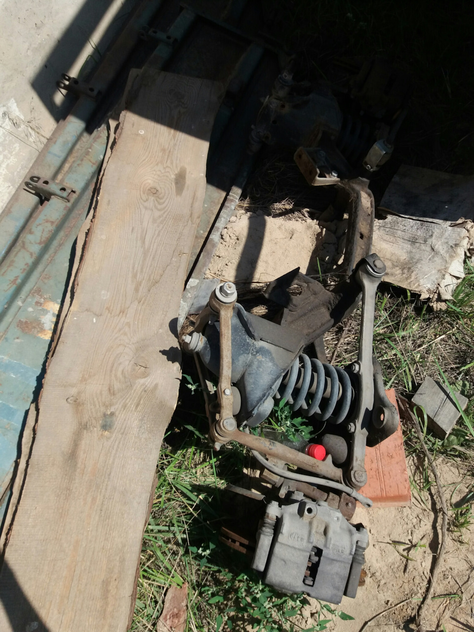 Приобрел ходовую 3110 и смотровая яма для Волги — ГАЗ 31029, 2,5 л ...