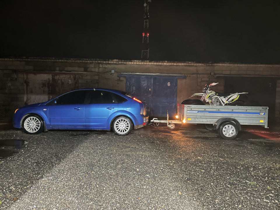 Изготовление креплений в прицеп для эндуро мотоцикла — Ford Focus ...