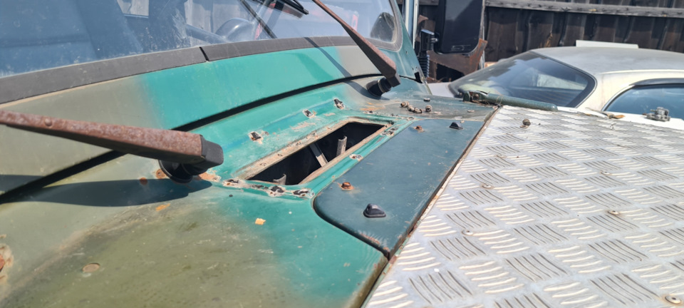 Доработка воздухозаборника печки салона — УАЗ 31512, 4,2 л, 1992 года ...