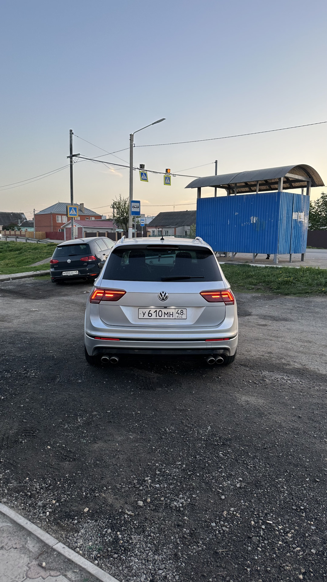 Полный выхлоп в Tiguan 2 — Volkswagen Tiguan (2G), 2 л, 2017 года ...