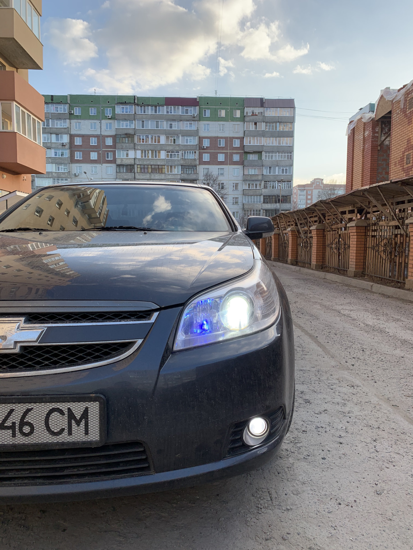 Led в ПТФ — Chevrolet Epica, 2 л, 2007 года | запчасти | DRIVE2