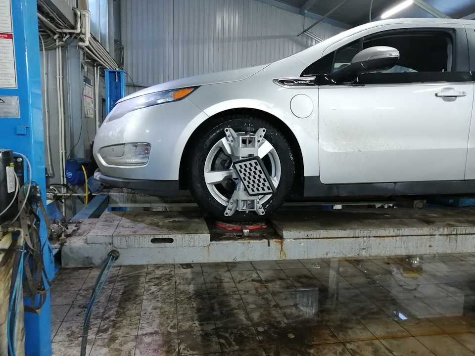 Замена опорников, свечей и проверка углов установки колёс. — Chevrolet ...