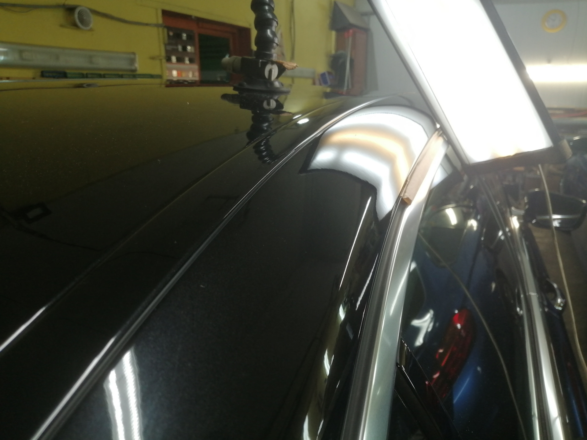 Можно ли удалить вмятину на стойке? — Bezpokras на DRIVE2