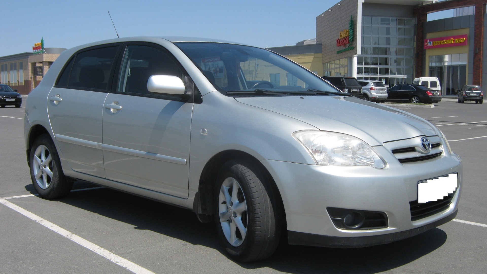 Toyota Corolla (120) 1.6 бензиновый 2005 | Silver Caroll на DRIVE2