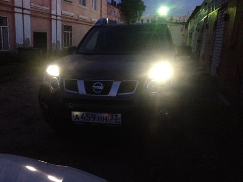 Светодиодные лампы дневных ходовых огней Nissan X-Trail (2007-2010)