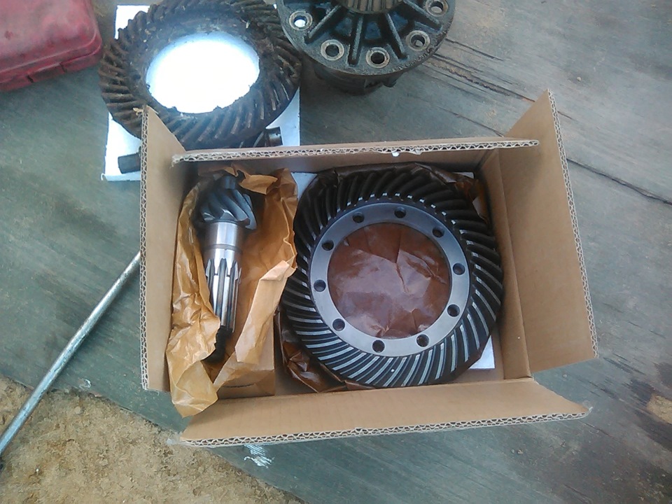 Межколесная блокировка и заниженние редукторов, заодно и лифт подвески ...