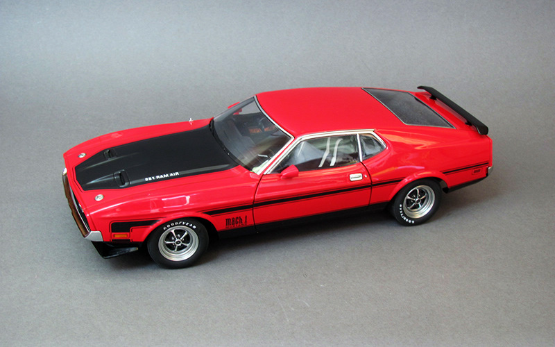 1:18 AutoArt Ford Mustang Mach 1 1971 — Сообщество «Масштабные