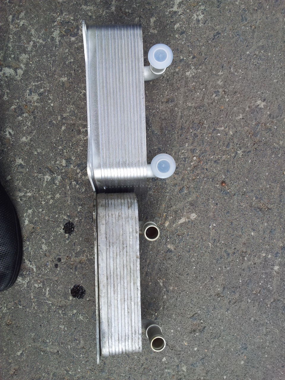 сравниваем теплообменники… — Skoda Octavia RS A5 Mk2