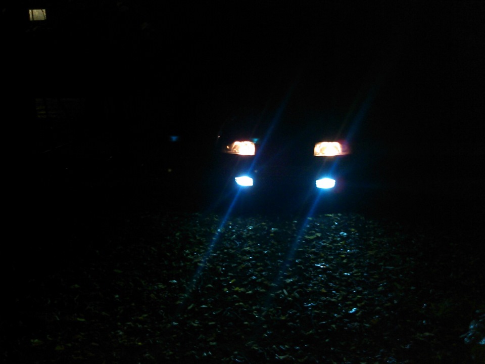 диодные лампочки 26 диодов Н3 — Lada 21103, 1,5 л, 2001 года ...
