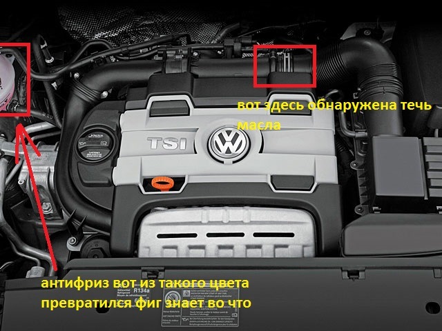 Замена масла volkswagen tiguan