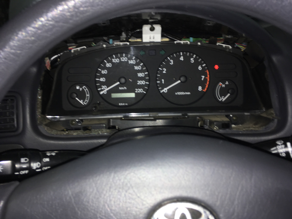 замена лампочек в приборной панели — DRIVE2