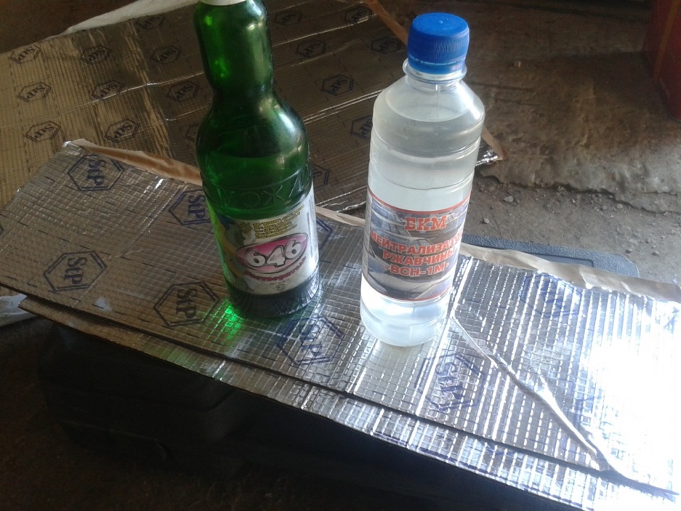 Шумоизоляция крыши (ШВИ) и установка жесткого потолка — LADA 21074, 1,6 ...