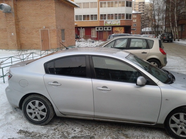 тонировка — Mazda Axela (1G), 1,5 л, 2008 года | тюнинг | DRIVE2