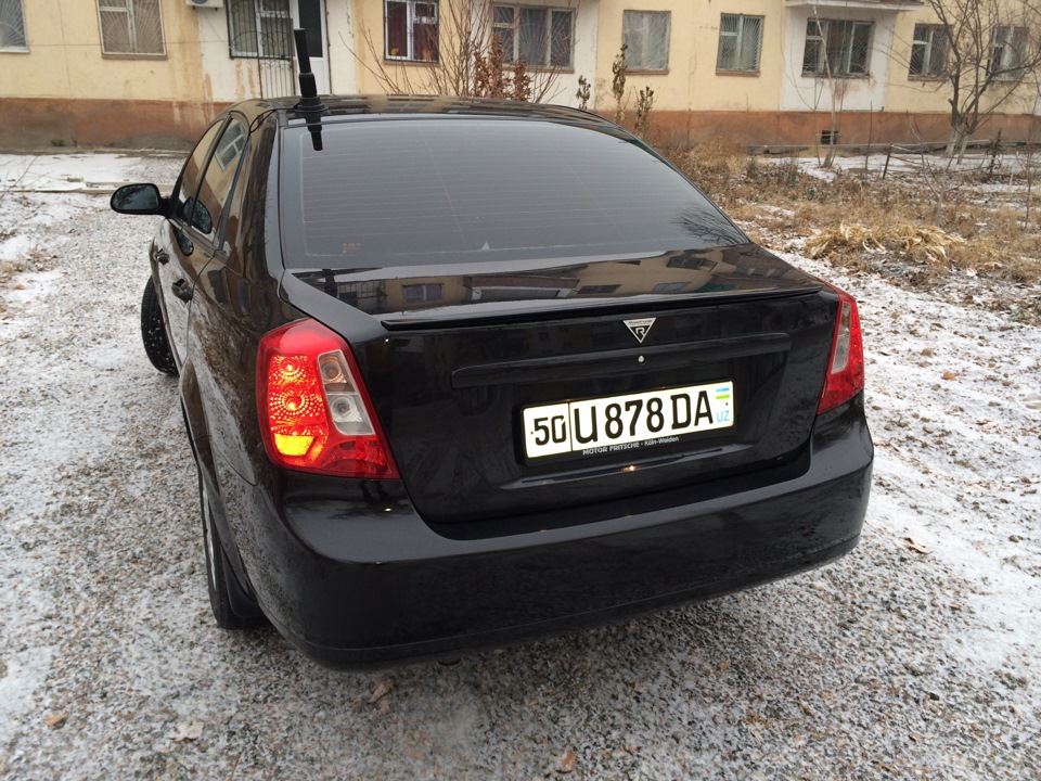 лип спойлер chevrolet lacetti