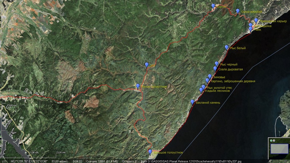 Карта байкал бухта песчаная