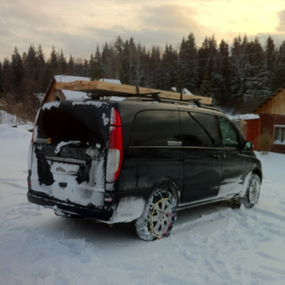 Зачем виано/вито полный привод:-) — Mercedes-Benz Viano (W639), 2,2 л, 2008  года | наблюдение | DRIVE2