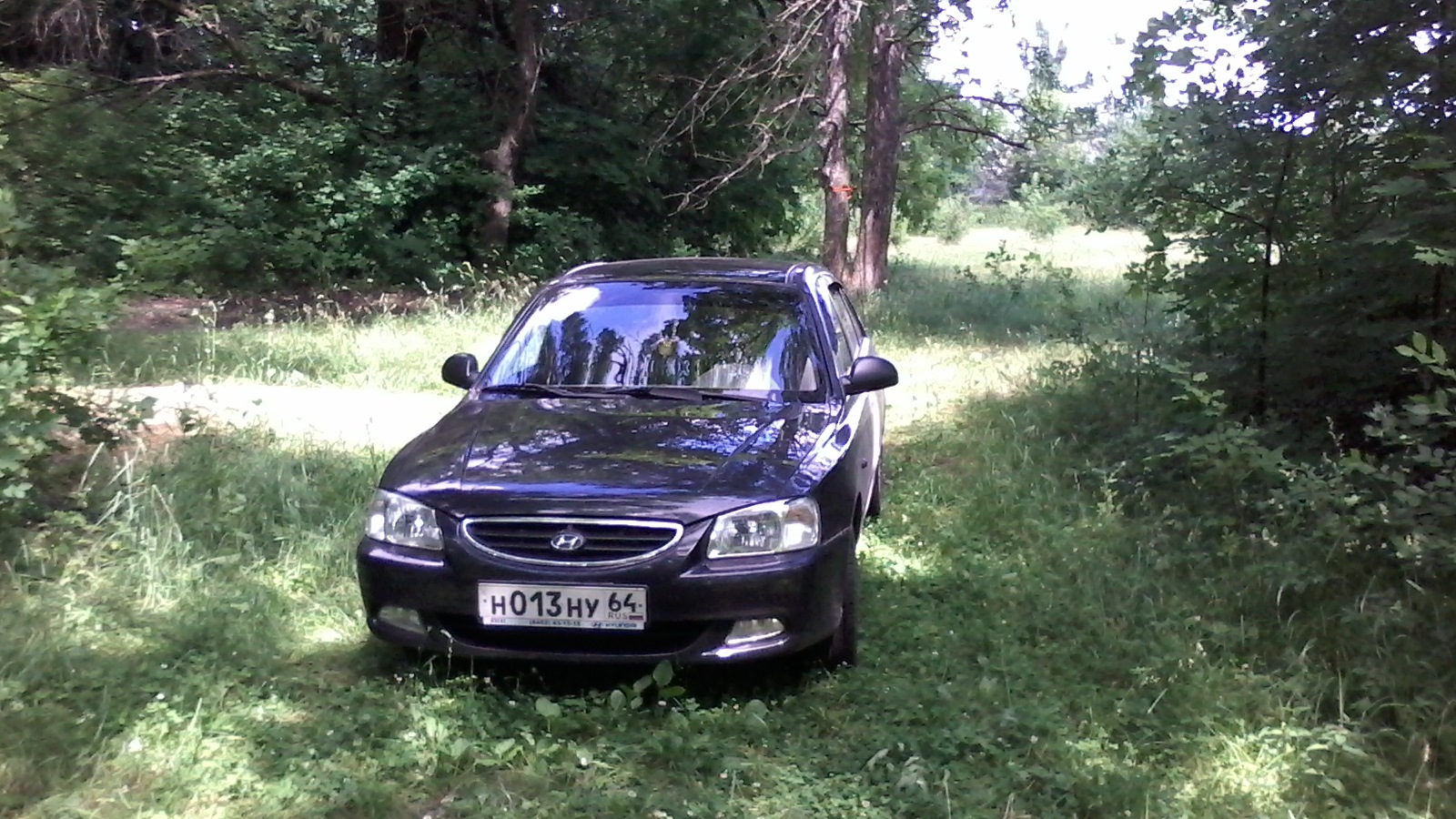 Hyundai Accent (2G) 1.5 бензиновый 2007 | Black Absent Saratov на DRIVE2