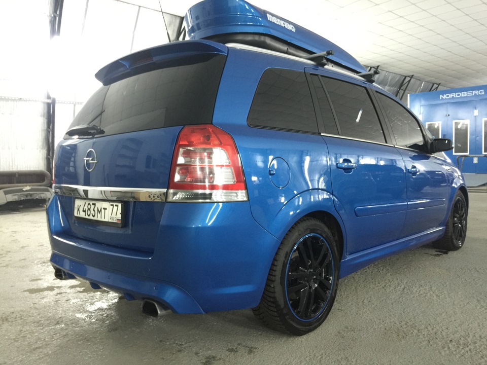 Вынужденная покраска зимних дисков, — КОЛХОЗНАЯ )) — Opel Zafira OPC B ...