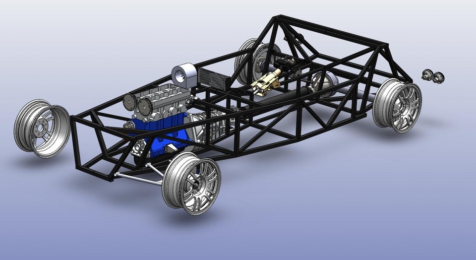 Lotus seven чертежи