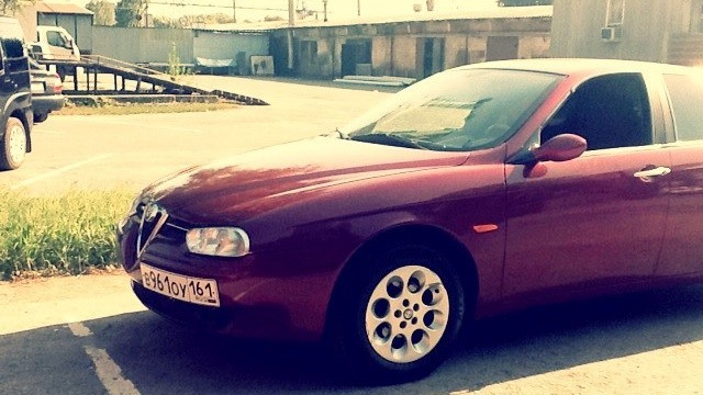 Очередной плановый визит на сервис. — Alfa Romeo 156, 1,8 л, 1998 года ...