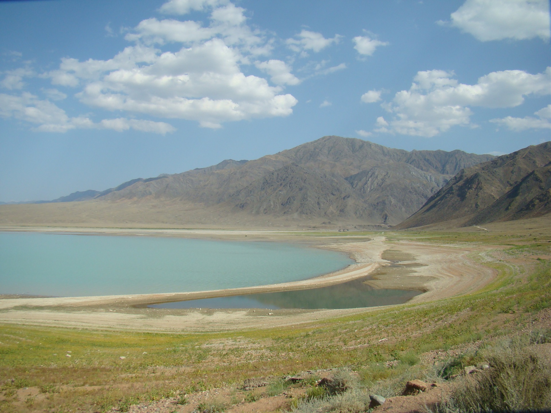 Озеро Капчагай в Казахстане