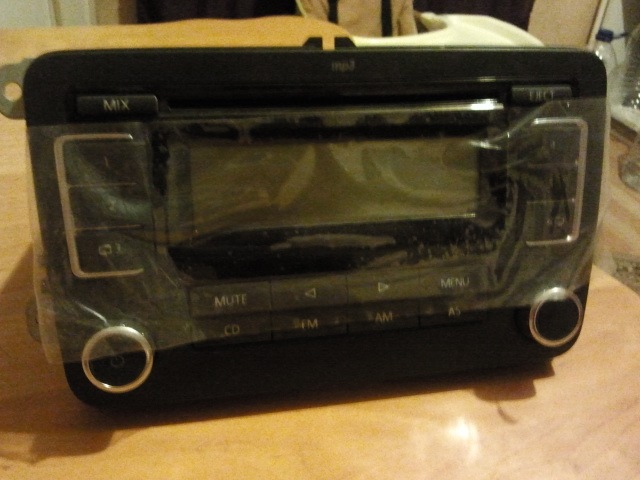 Магнитола от Фольксваген Поло МК5 на Volkswagen Polo Mk5. | 1 000 ₽ в ...