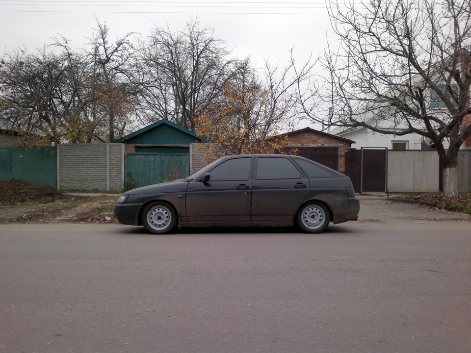 14 штампы на зиму. — Lada 2112, 1,6 л, 2009 года | колёсные диски | DRIVE2