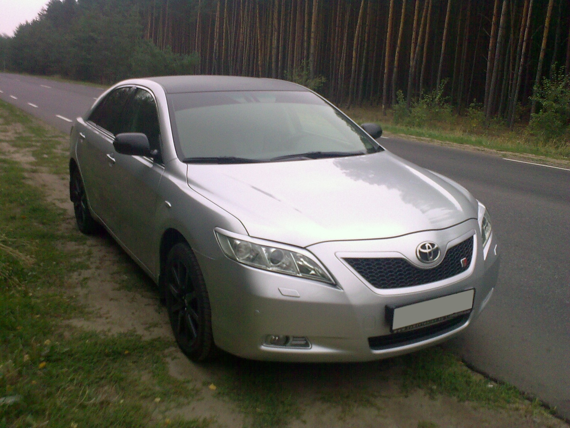 Крыша Carbon 3D — Toyota Camry (XV40), 2,4 л, 2008 года | тюнинг | DRIVE2