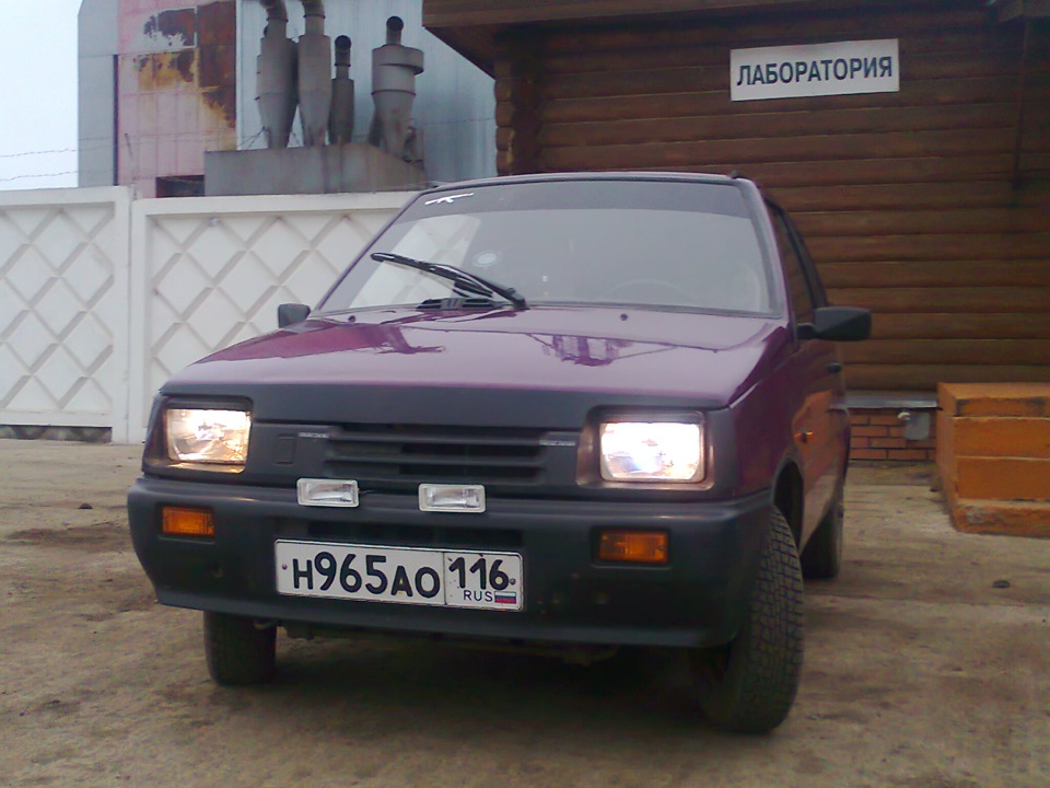 Установил новые лампы в фары H4 60/55W — КАМАЗ 11113 Ока, 0,8 л, 2002 ...