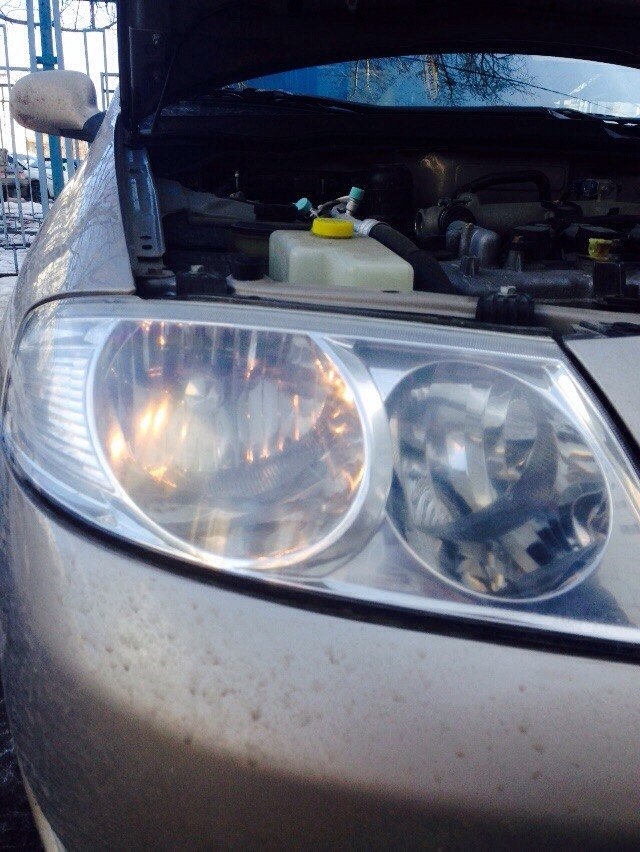 Диоды в габариты — Nissan Almera Classic (B10), 1,6 л, 2010 года ...