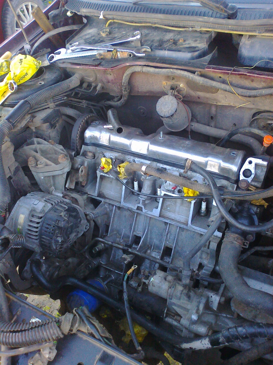 2. Замена проводки двигателя и наведение порядка под капотом. — Peugeot ...