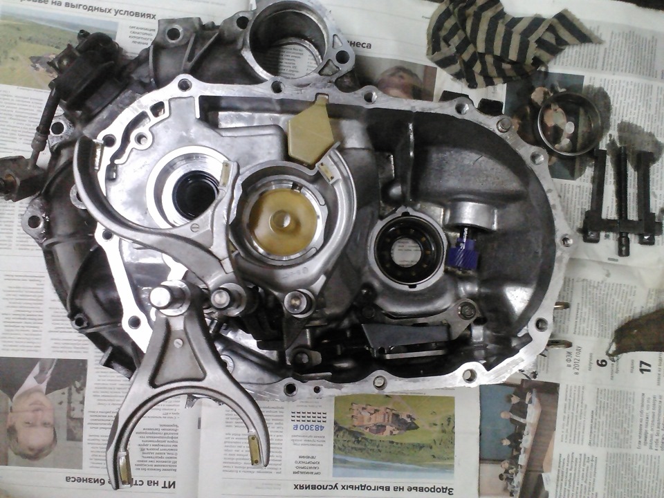 Подшипник на первичном валу, развалился(( — Nissan Maxima IV (A32), 3 л ...