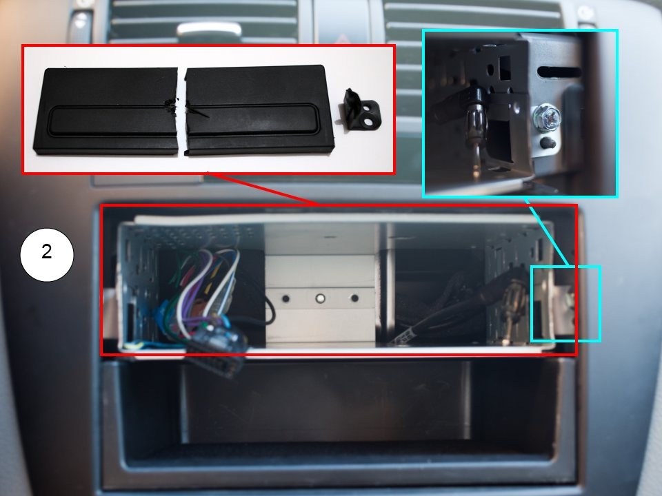 Шахта для магнитолы 1 din своими руками