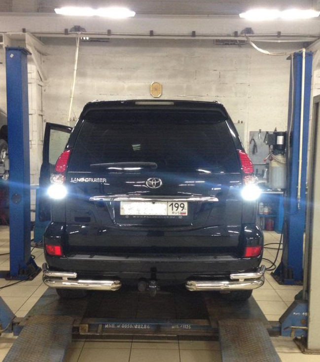 LED в птф, габариты и задний ход — Toyota Land Cruiser Prado 120-series ...