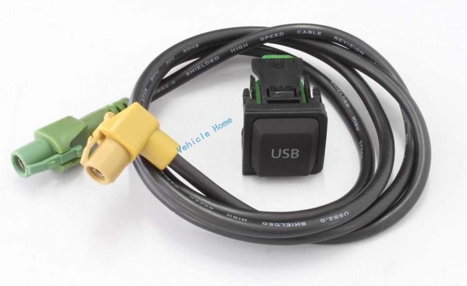 Гнездо USB +AUX для RCD 510 Delphi