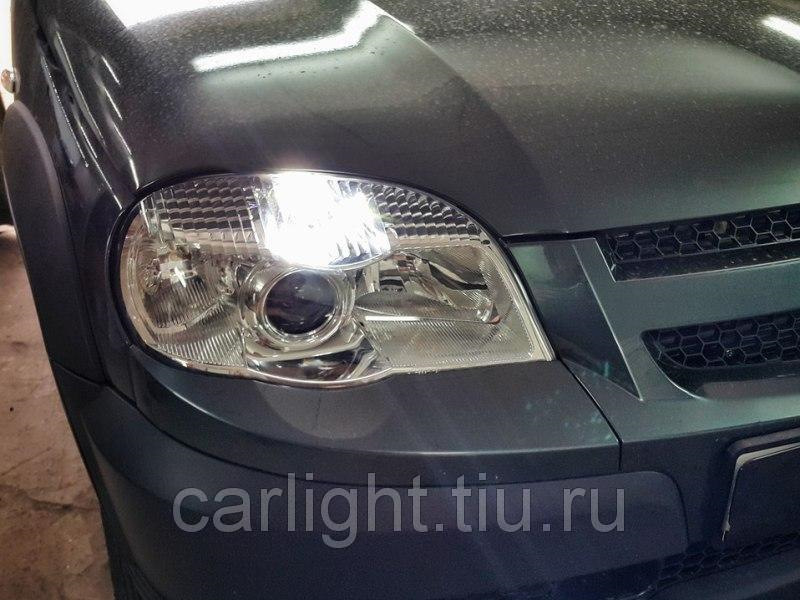 Про ближний свет в режиме ДХО на Niva Chevrolet