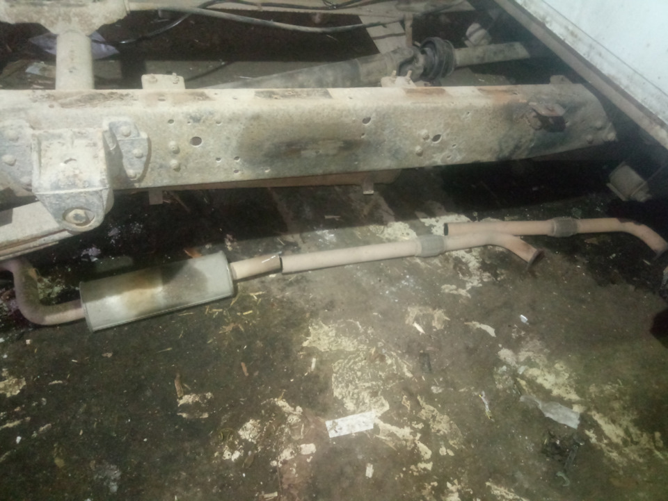 Выхлоп. — ГАЗ Газель, 2,4 л, 1999 года | своими руками | DRIVE2