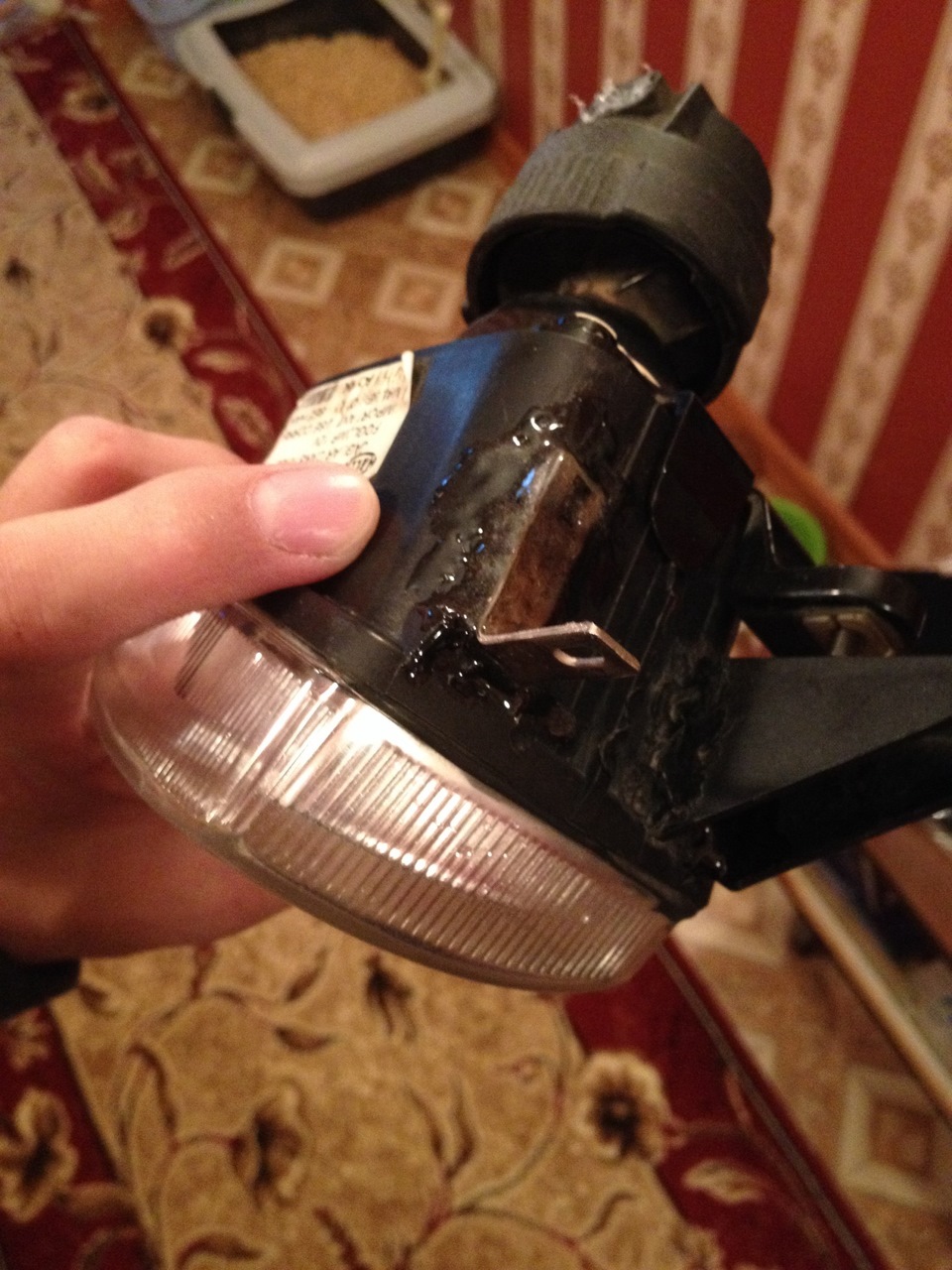 Полировка противотуманок + ремонт — Jaguar S-Type, 3 л, 2001 года ...