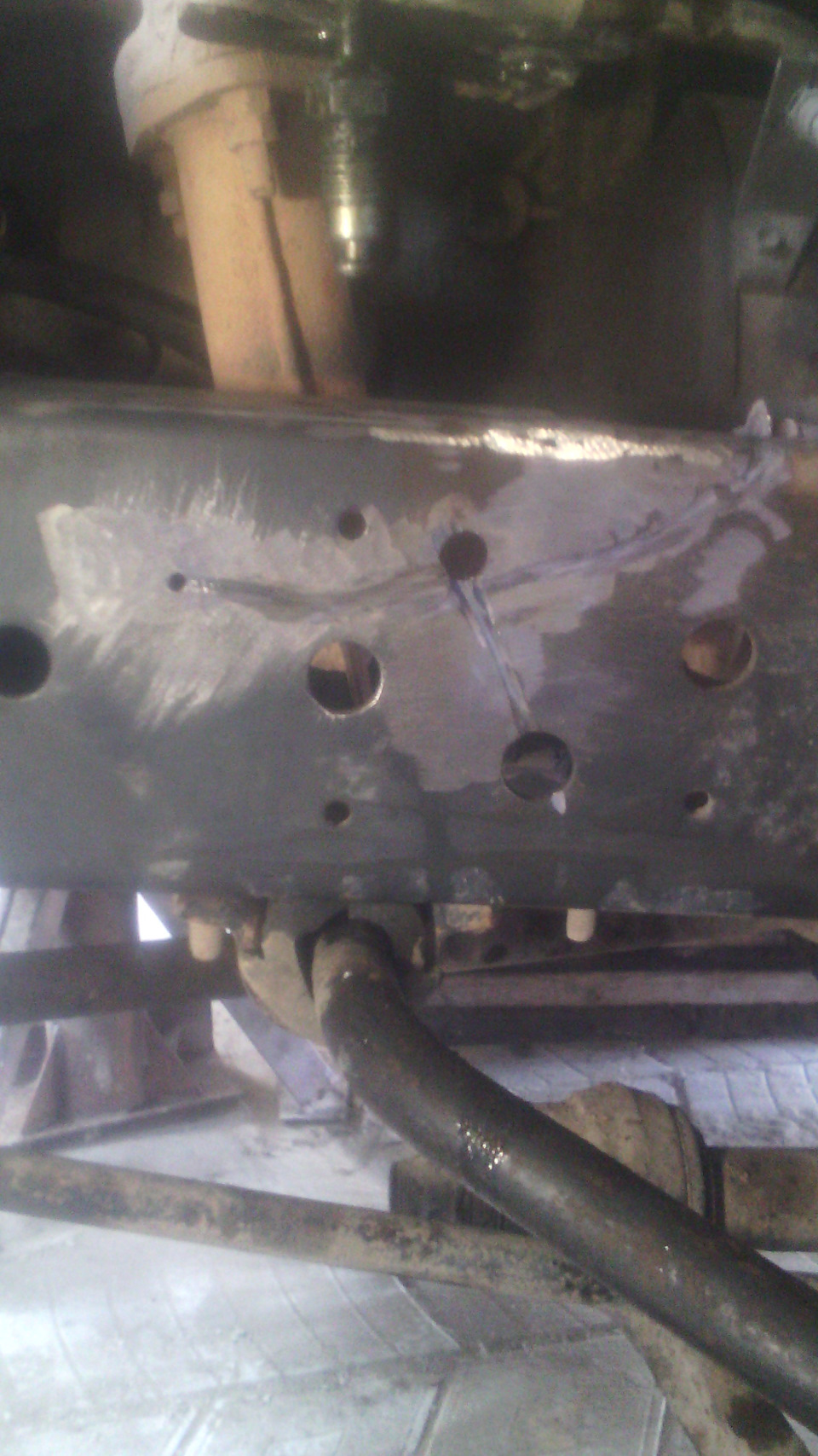 Ремонт рамы. — ГАЗ Соболь, 2003 года | кузовной ремонт | DRIVE2