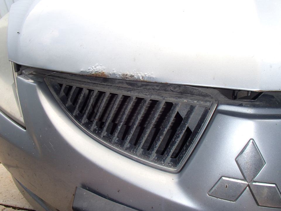 Цветёт капот…+ ручка двери — Mitsubishi Lancer IX, 1,6 л, 2004 года ...